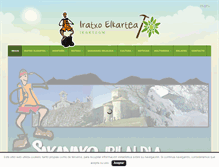 Tablet Screenshot of iratxoelkartea.com